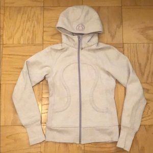 Lululemon heather purple zip jacket size 2